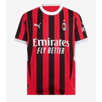 AC Milan Alvaro Morata #7 Replika Hemmatröja 2024-25 Kortärmad